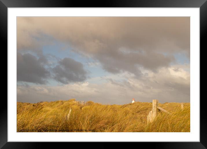 talacre beach 3 Framed Mounted Print by chris hyde