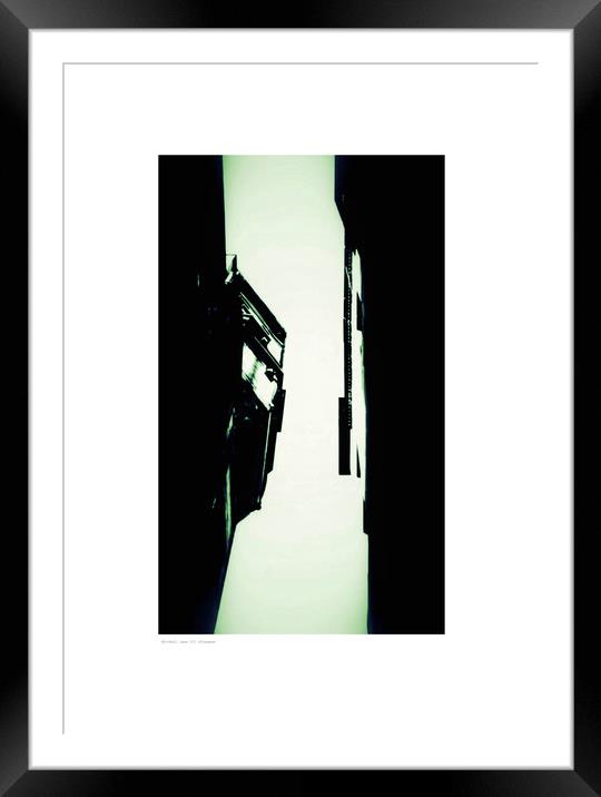 Mitchell Lane III (Glasgow) Framed Mounted Print by Michael Angus