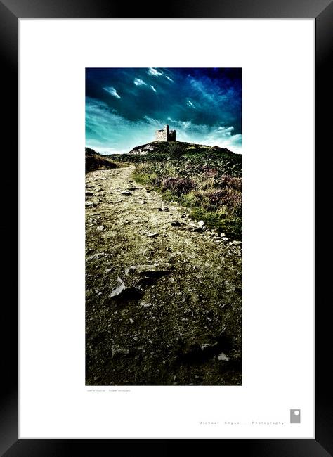 Castle Varrich – Tongue (Scotland) Framed Print by Michael Angus