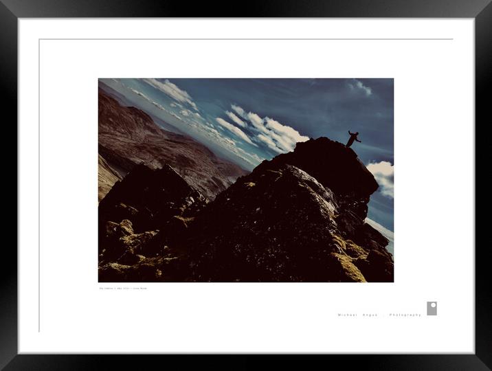 The Cobbler 2 – Cross Winds Framed Mounted Print by Michael Angus