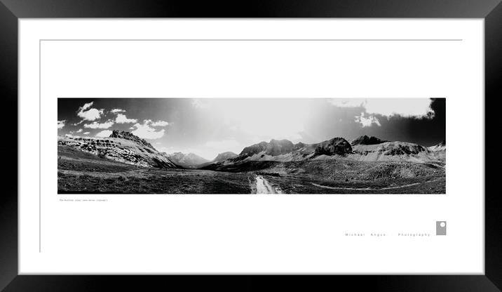 The Rockies (near Lake Helen [Canada]) Framed Mounted Print by Michael Angus
