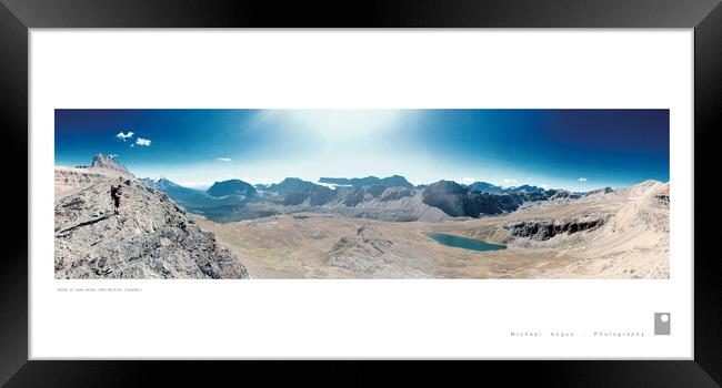 Lake Helen (Rockies [Canada]) Framed Print by Michael Angus