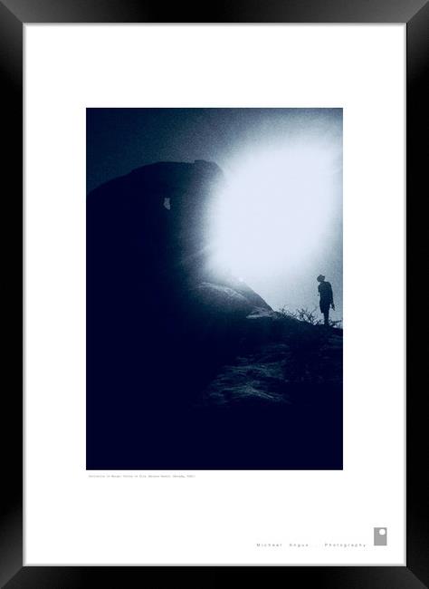 Valley of Fire (Mojave Desert [Nevada] Framed Print by Michael Angus