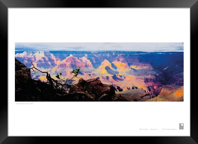 The Grand Canyon (Arizona [USA]) Framed Print by Michael Angus