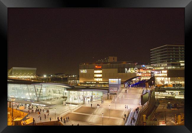 Westfield Shopping City Framed Print by David French