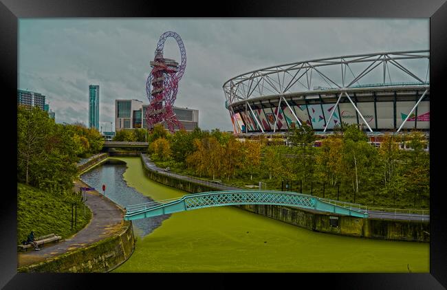 Olympic Park E20 Framed Print by David French