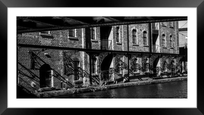 Iron works Rufford Wharf Framed Mounted Print by David French