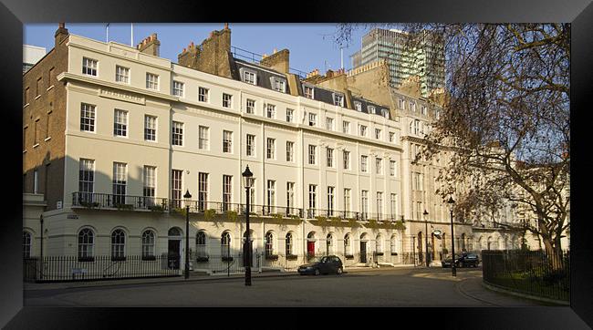Fitzroy Square Framed Print by David French