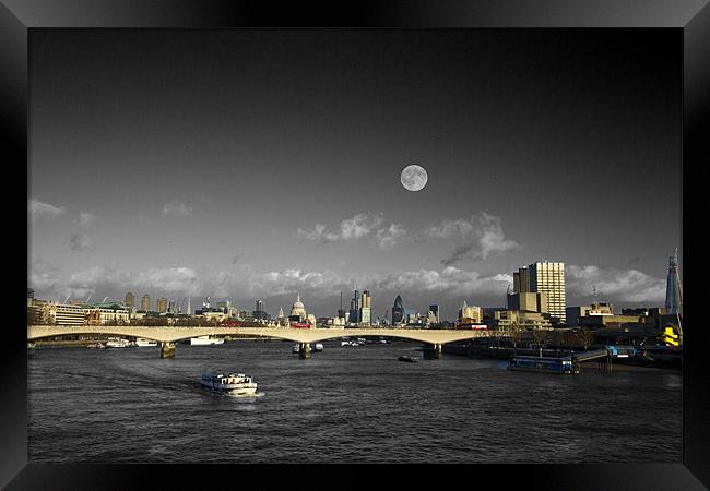 London Skyline Framed Print by David French