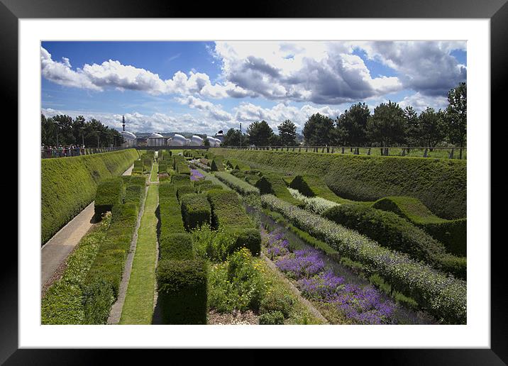 Thames Flood Barrier Framed Mounted Print by David French