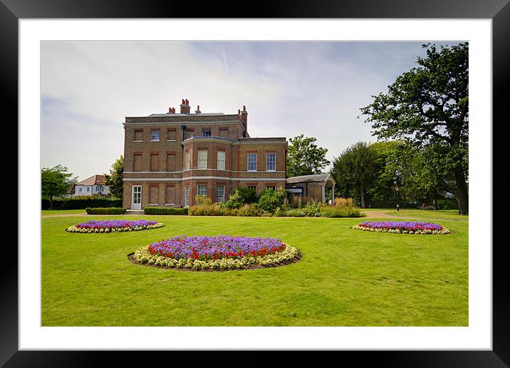 Valentine Mansions Ilford Framed Mounted Print by David French