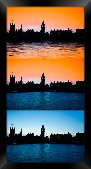 Big Ben and the houses of Parliament Framed Print by David French