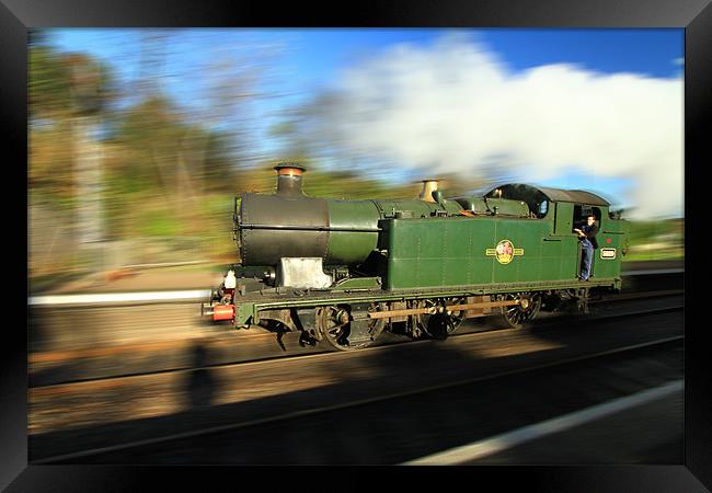 Steam Railway Framed Print by David French