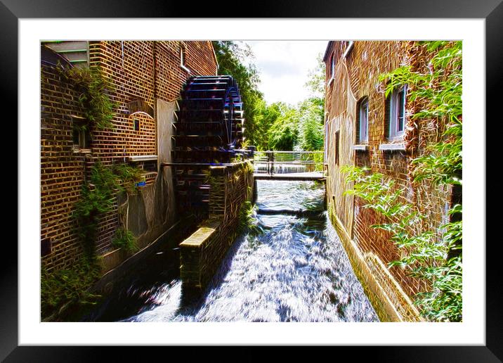 Morden Hall Park London Framed Mounted Print by David French