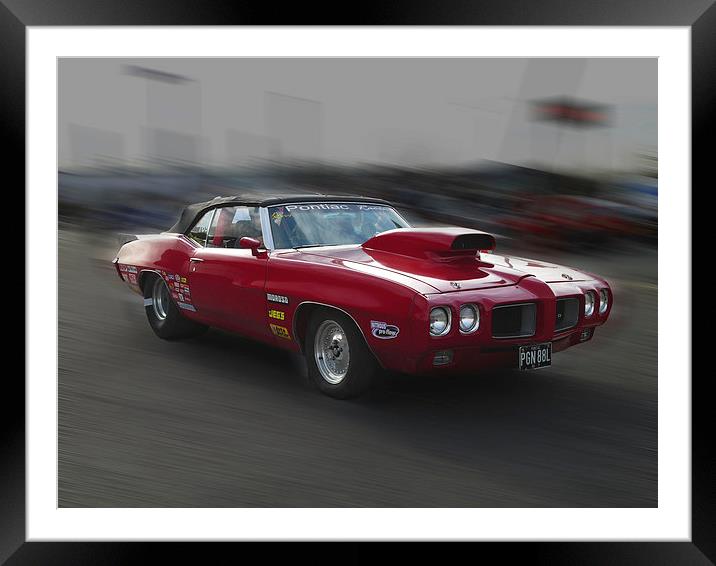 Classic Pontiac Framed Mounted Print by David French