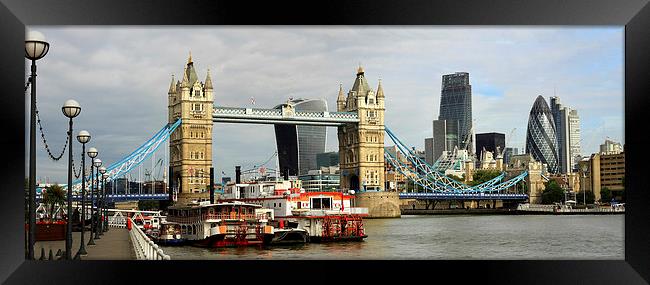 Tower Bridge City of  London   Framed Print by David French
