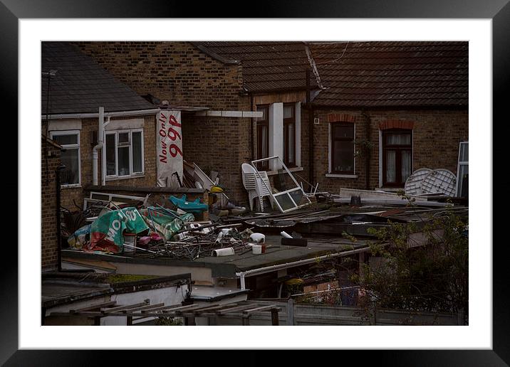 Urban Decay Framed Mounted Print by David French