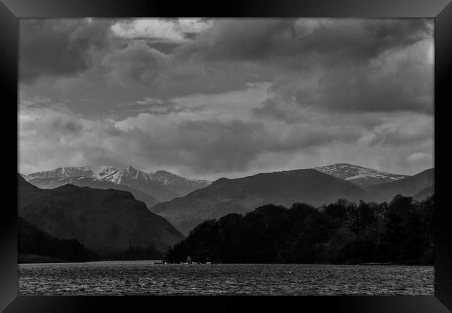 Ulswater Lake District Framed Print by David French