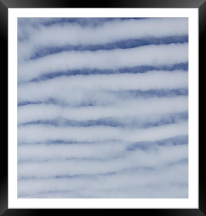 Macrel Sky over London Framed Mounted Print by David French