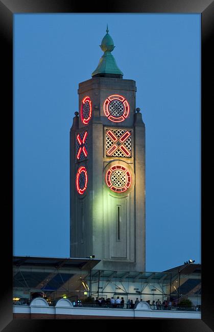 Oxo tower Framed Print by David French