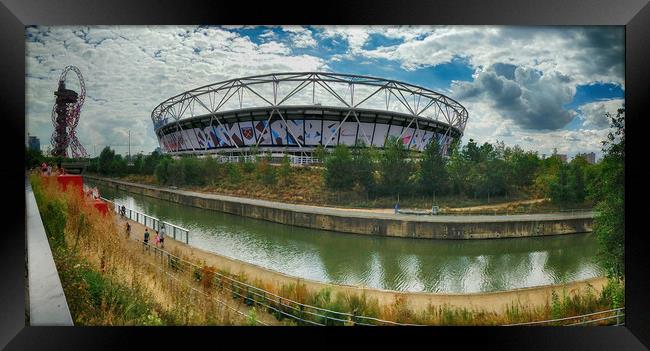 London Stadium Framed Print by David French