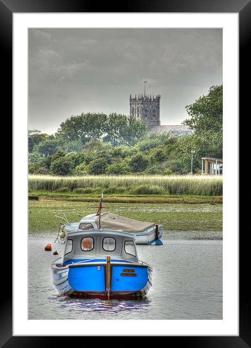 Christchurch Abbey Framed Mounted Print by David French