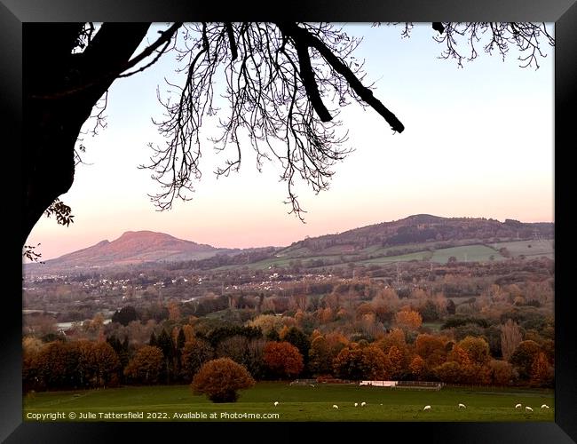 Skirrid view  Framed Print by Julie Tattersfield