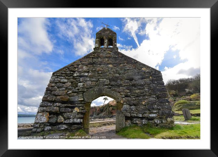 Outdoor stonerock Framed Mounted Print by Julie Tattersfield