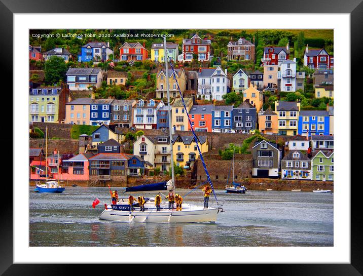 Dartmouth Harbour Framed Mounted Print by Laurence Tobin