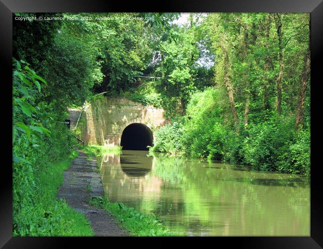 Shrewley Canal Tunnel, Warwickshire Framed Print by Laurence Tobin