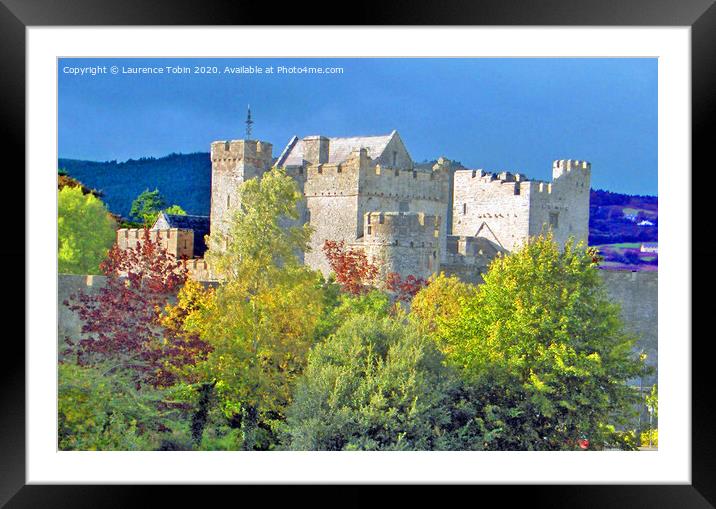 Cahir Castle, Tipperary, Ireland Framed Mounted Print by Laurence Tobin