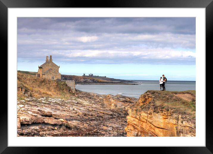 Howick Craster Northumberland  Framed Mounted Print by David Thompson