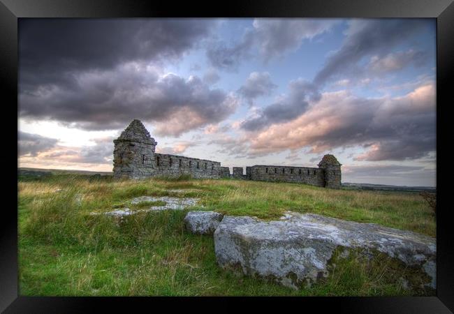 Codgers Fort Rothbury Northumberland Framed Print by David Thompson