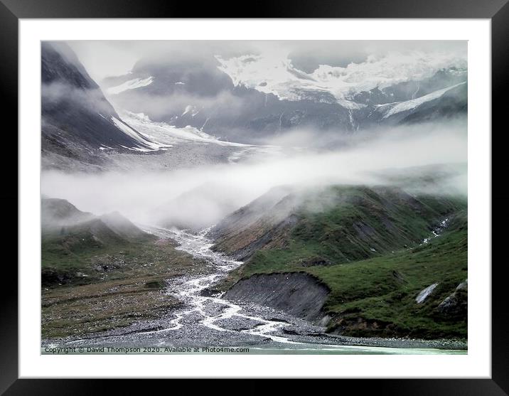 Alaska  Framed Mounted Print by David Thompson
