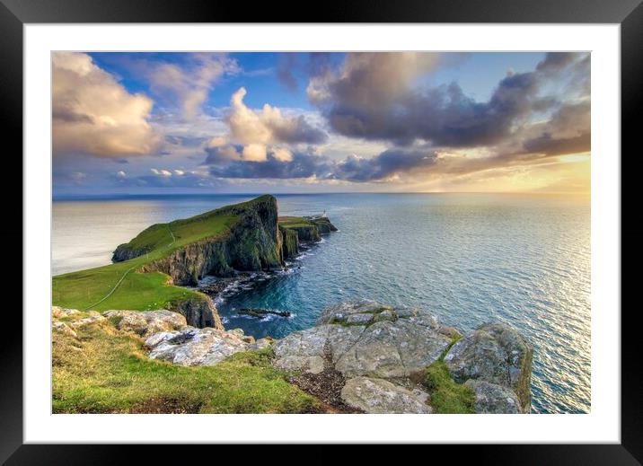 Neist Point Framed Mounted Print by David Thompson