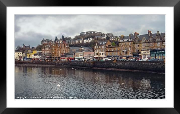 Oban waterfront Framed Mounted Print by Maria Galushkina