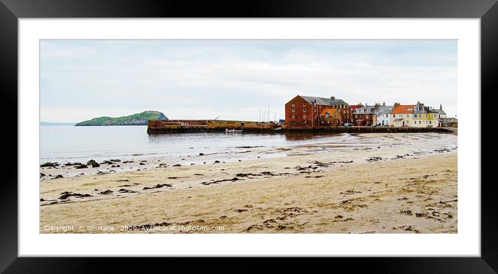 North Berwick harbour  Framed Mounted Print by Maria Galushkina
