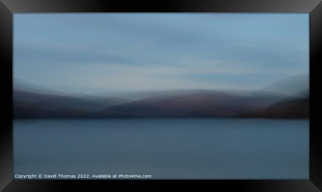 Ullswater Lake ICM Framed Print by David Thomas