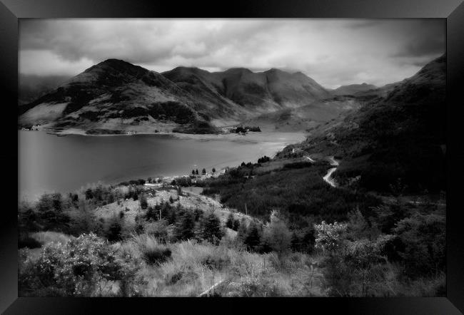 Five Sisters of Kintail Framed Print by Philip Hawkins