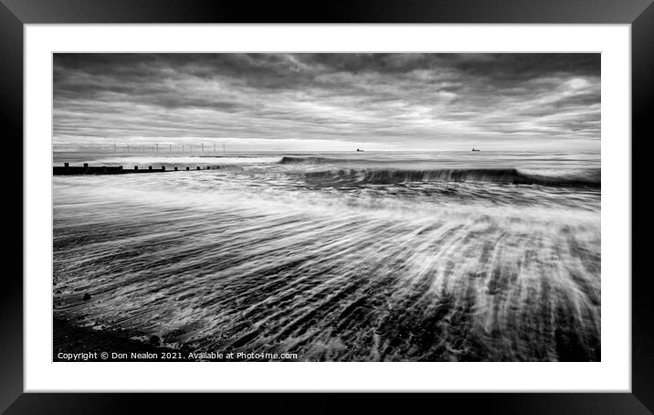 Majestic Morning on Aberdeen Beach Framed Mounted Print by Don Nealon