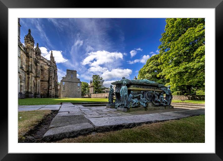 Majestic Elphinstone Monument Framed Mounted Print by Don Nealon