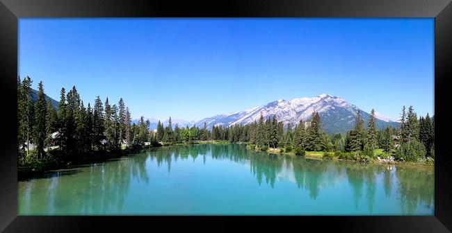 Banff Canada Framed Print by Pete Evans