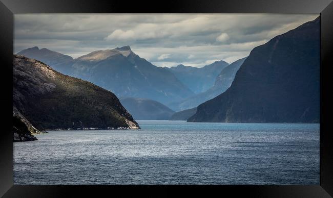 Milford Sound  Framed Print by Pete Evans