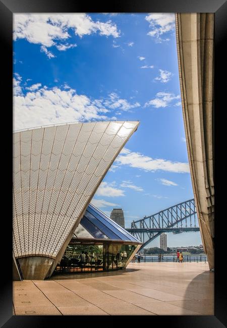 Sydney Opera House Framed Print by Pete Evans