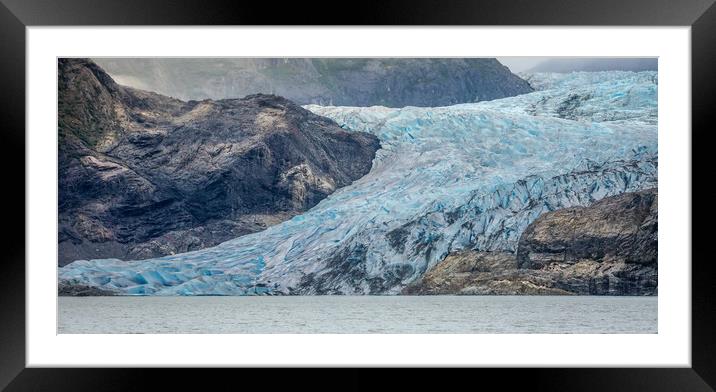 Magnificent Mendenhall Framed Mounted Print by Pete Evans
