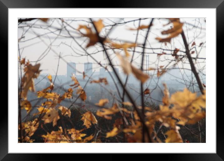 Autumn view 4 Framed Mounted Print by Yulia Vinnitsky