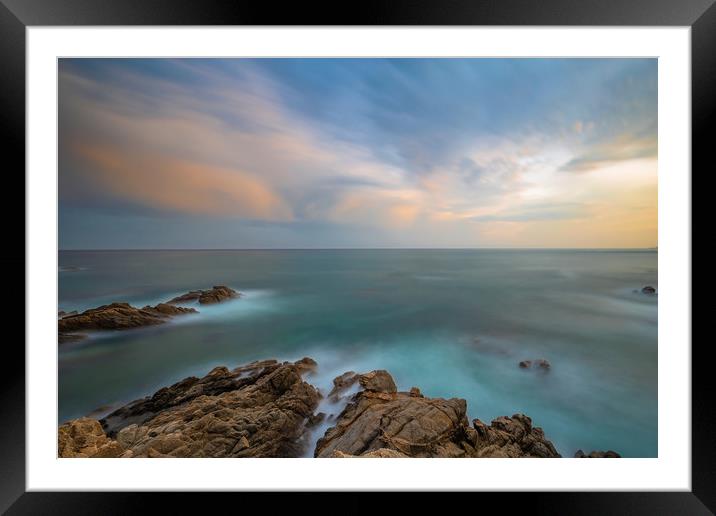 Long exposure picture from Spain Framed Mounted Print by Arpad Radoczy