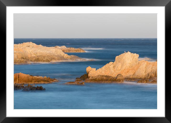 Long exposure seascape Framed Mounted Print by Arpad Radoczy