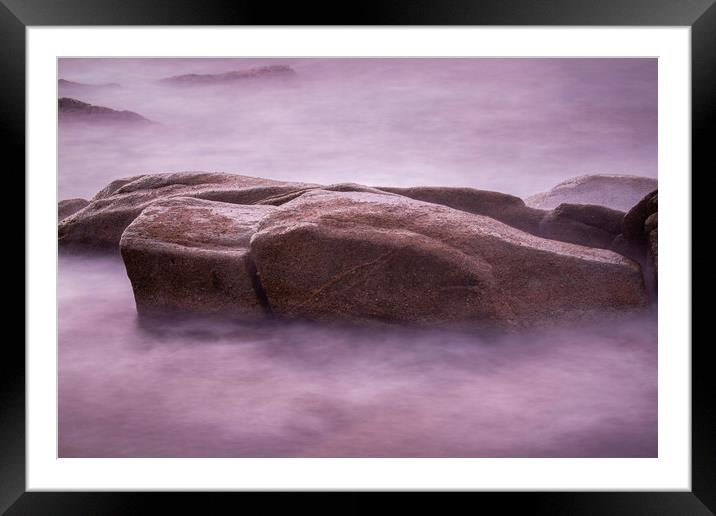 Long exposure sunrise picture Framed Mounted Print by Arpad Radoczy