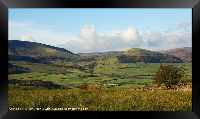 Forest of Bowland Lancashire UK 2012 Framed Print by Tim Riley